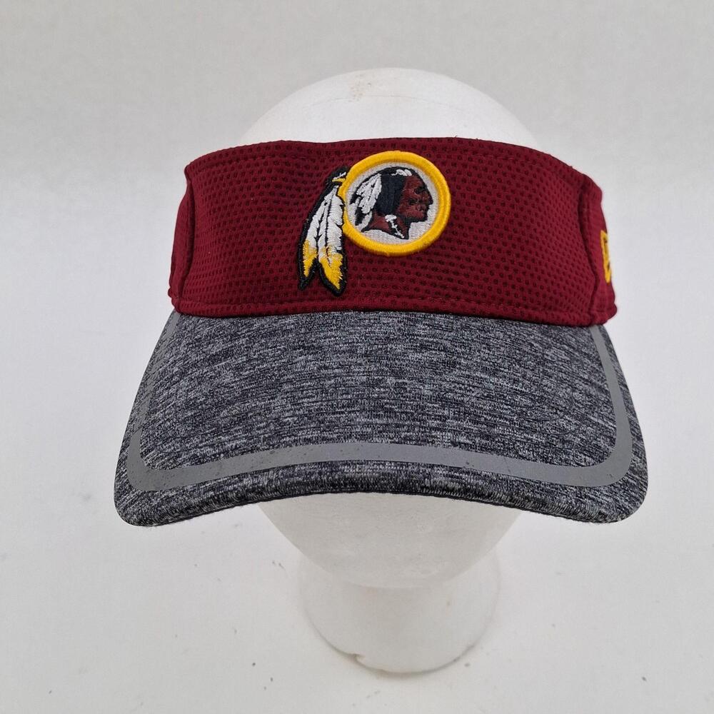 Washington Huskies Hat Visor Strap Back Mens One Size Red NFL Football New Era
